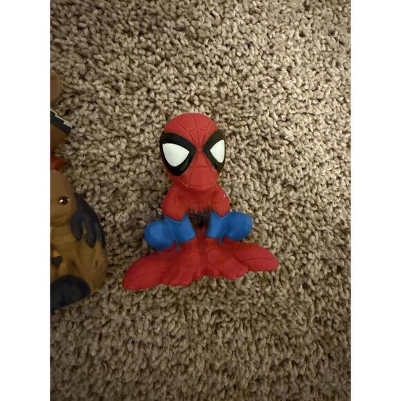 Lot Of 5 Disney Marvel Superheroes Bath Toys - Picture 4 of 7